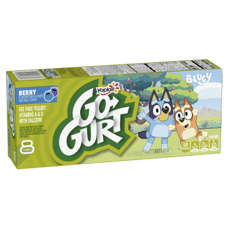 Go-Gurt 8 Count Berry, front of package